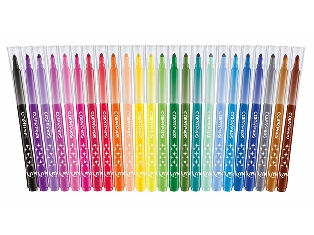 Viltstift Maped ColorPeps Long Life set 24 kleuren