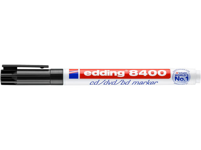 CD marker edding 8400 rond 0.5-1mm zwart