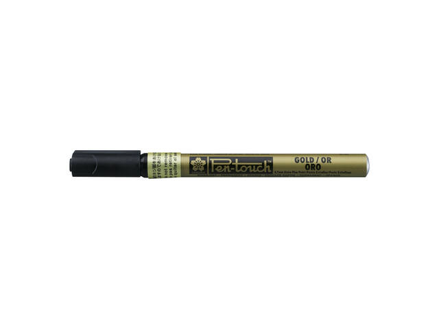 Viltstift Sakura Pentouch extra fijn goud