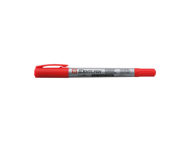 Viltstift Sakura IDentipen multifunctioneel rood