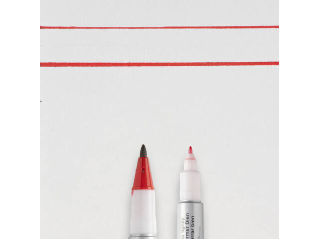 Viltstift Sakura IDentipen multifunctioneel rood