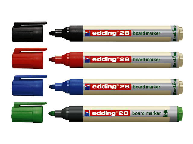 Whiteboardmarker edding 28 Eco rond 1.5-3 gn