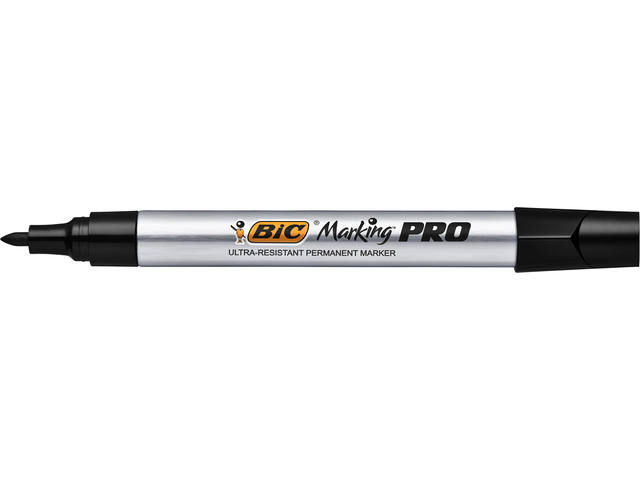 Viltstift Bic Pro rond M zwart
