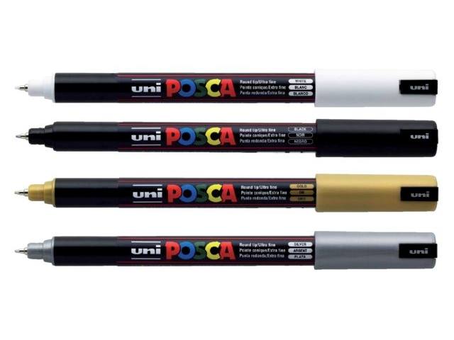 Paintmarker Uni POSCA PC1MR EF wit