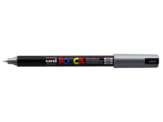 Paintmarker Uni POSCA PC1MR EF zilver