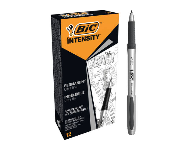 Permanent marker Bic Intensity  UF zwart