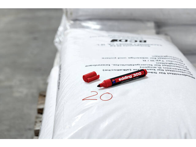 Viltstift edding 300 rond 1.5-3mm rood