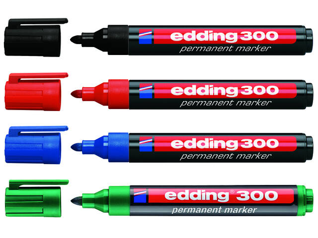Viltstift edding 300 rond 1.5-3mm zwart