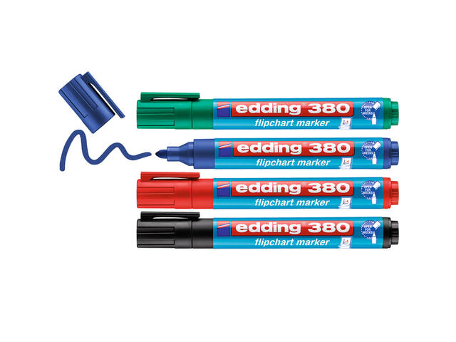 Viltstift edding 380 flipover rond 1.5-3mm assorti