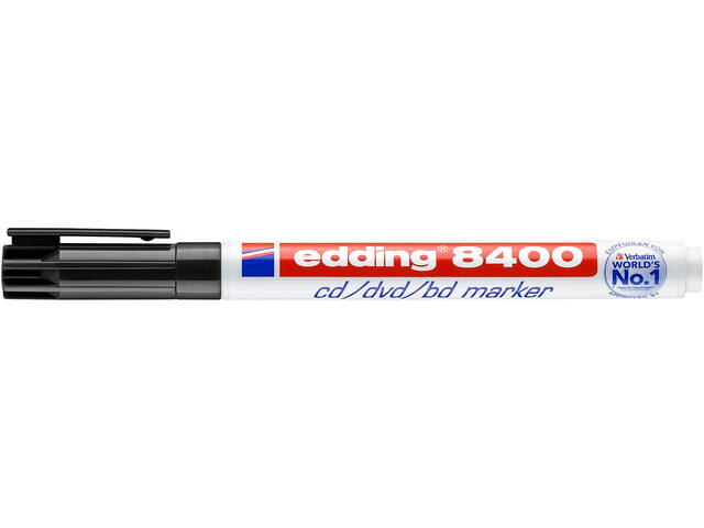CD marker edding 8400 rond 0.5-1mm zwart