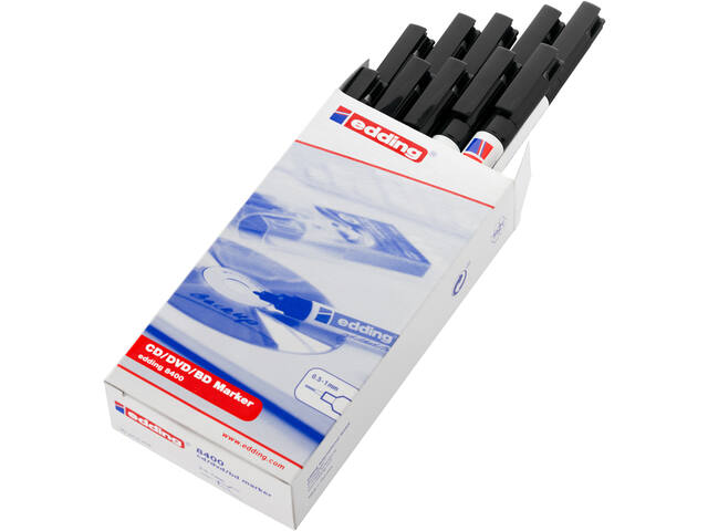 CD marker edding 8400 rond 0.5-1mm zwart