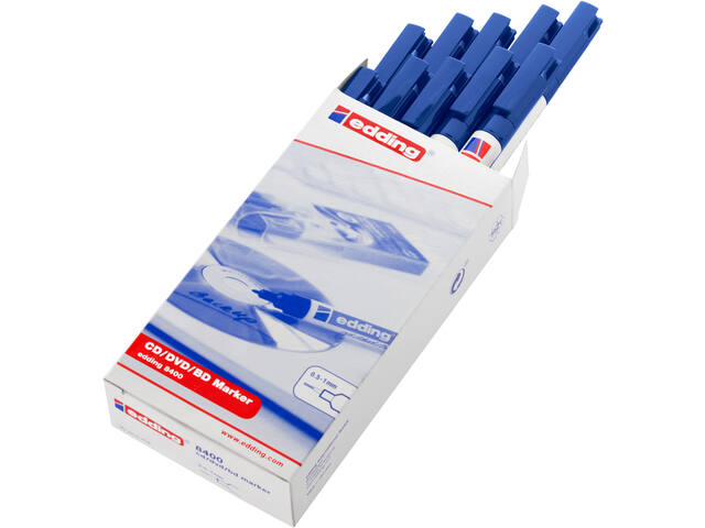 CD marker edding 8400 rond 0.5-1mm blauw
