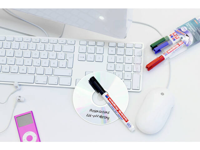 CD marker edding 8400 rond 0.5-1mm zwart