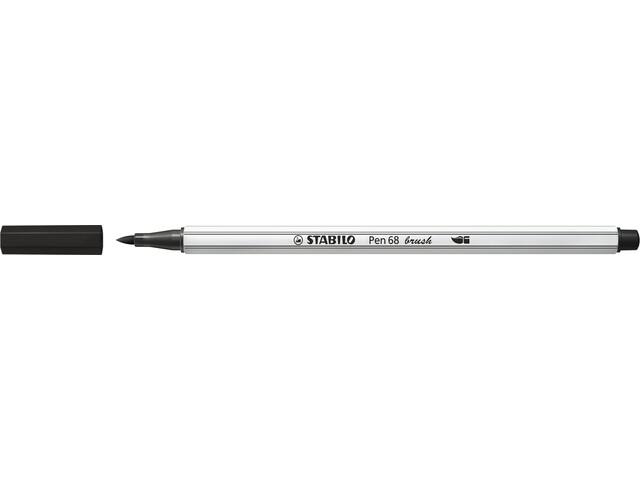 Brushstift STABILO Pen 68/46 zwart