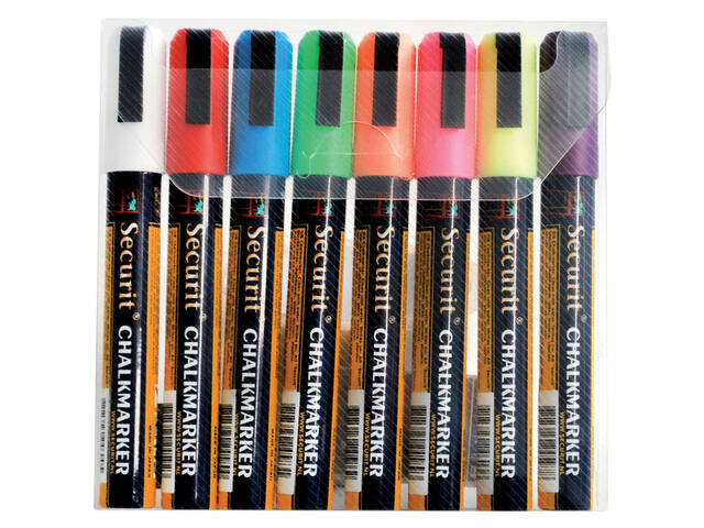 Krijtstift Securit SMA-510 schuin 2-6mm ass