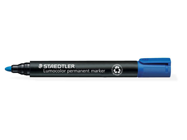 Viltstift Staedtler 352 rond 2mm blauw