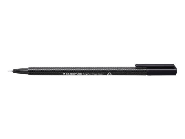 Fineliner Staedtler triplus 334 0.3mm zwart