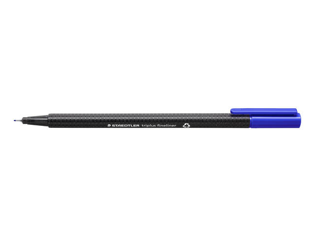 Fineliner Staedtler triplus 334 0.3mm blauw
