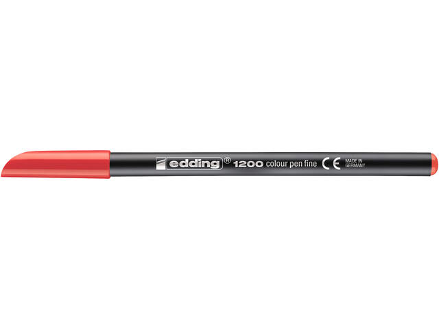 Fineliner edding 1200 002 fijn rood