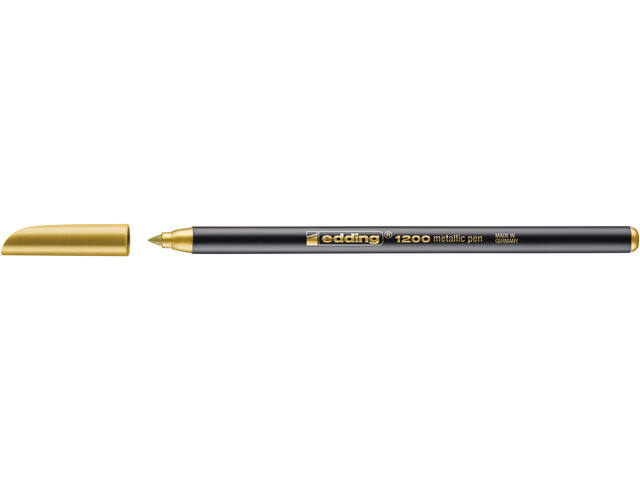 Fineliner edding 1200 F zilver en goud