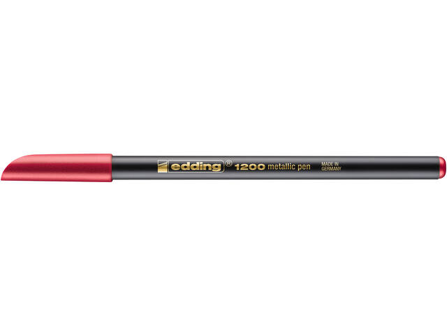 Fineliner edding 1200 F metallic rood