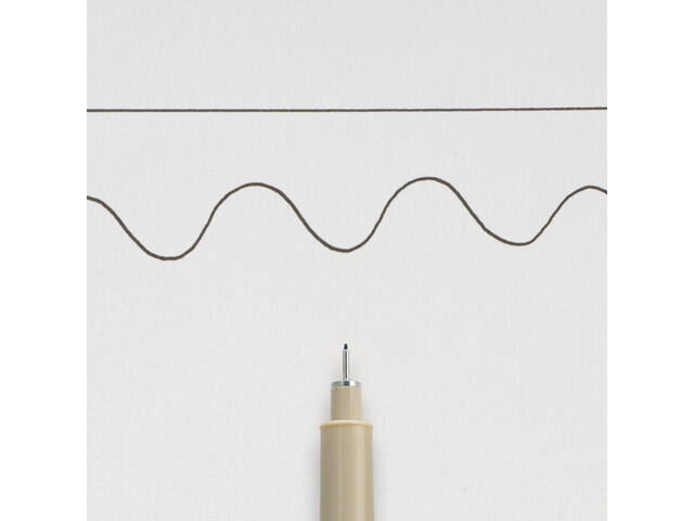 Fineliner Sakura Pigma Micron 02 0.3mm zwart