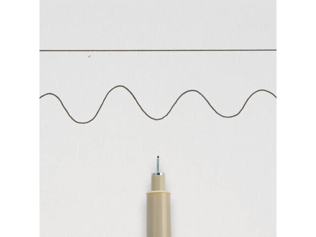 Fineliner Sakura Pigma Micron 01 0.25mm zwart