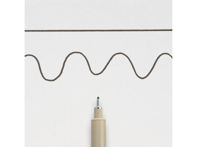 Fineliner Sakura Pigma Micron 08 0.5mm zwart