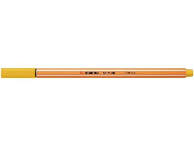 Fineliner STABILO point 88/44 F geel