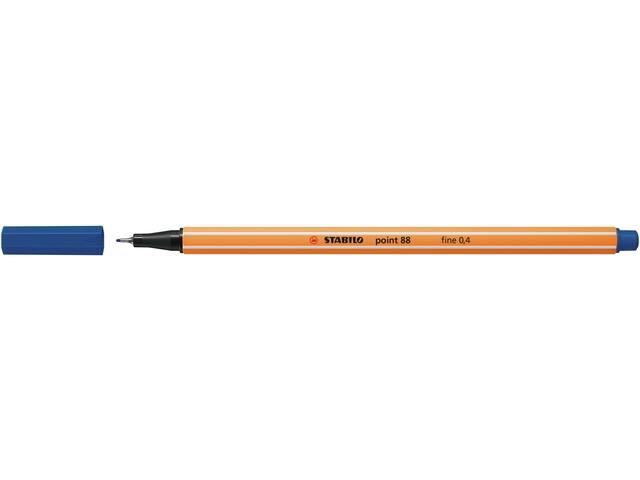 Fineliner STABILO point 88/32 F ultramarijnblauw