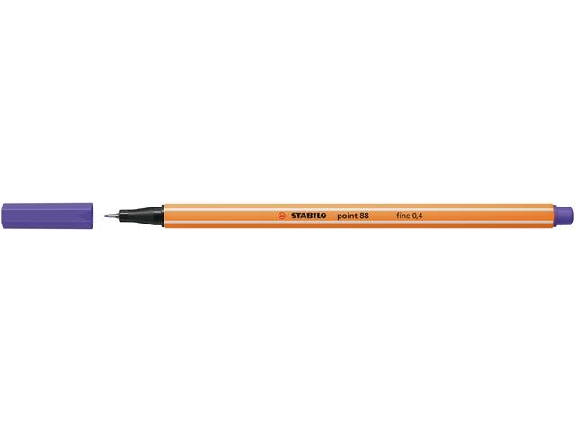Fineliner STABILO point 88/55 F paars