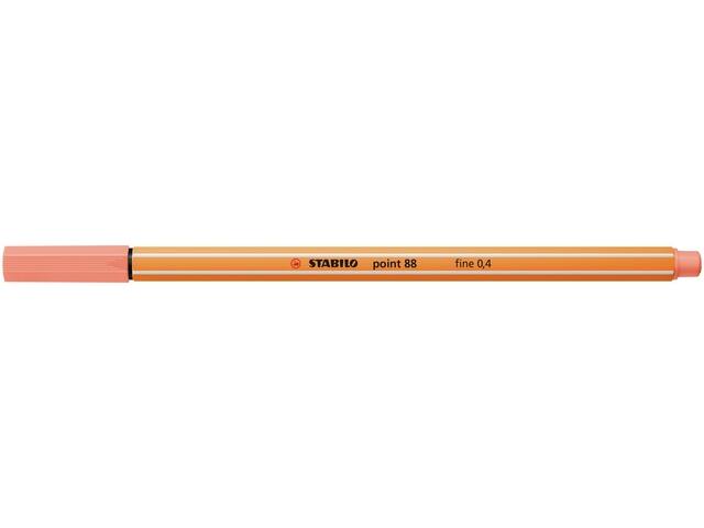 Fineliner STABILO point 88/26 F abrikoos