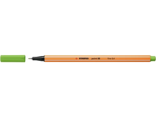 Fineliner STABILO point 88/33 F groen