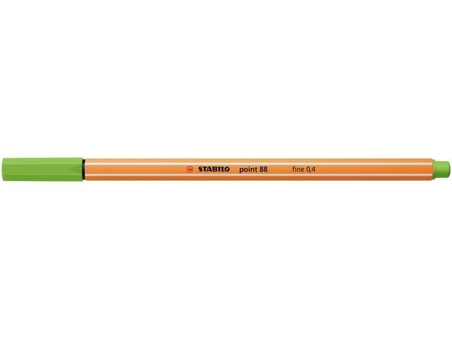 Fineliner STABILO point 88/33 F groen