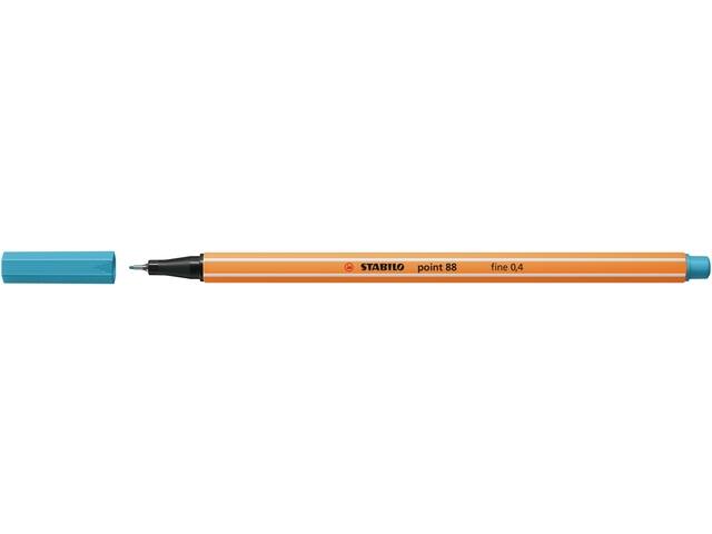 Fineliner STABILO point 88/57 F azuurblauw