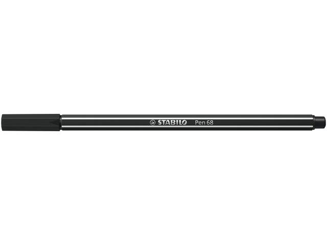 Viltstift STABILO Pen 68/46 M zwart
