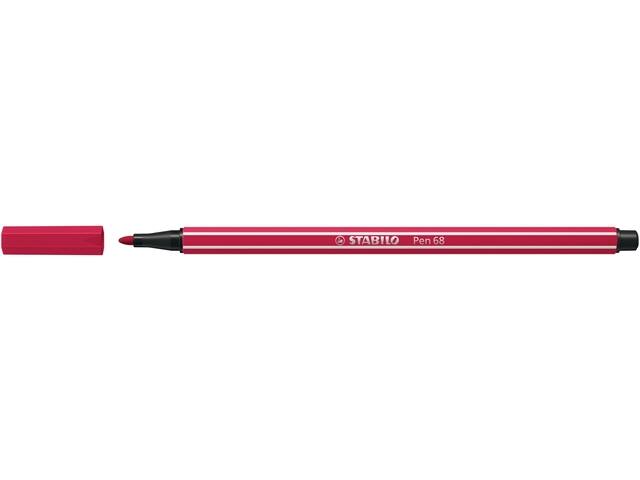 Viltstift STABILO Pen 68/50 M donkerrood