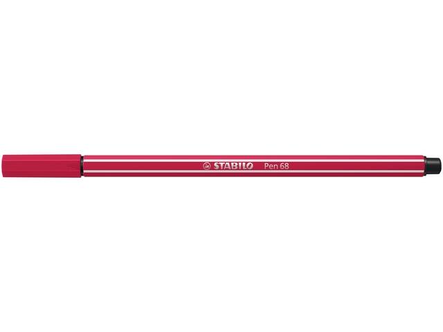 Viltstift STABILO Pen 68/50 M donkerrood