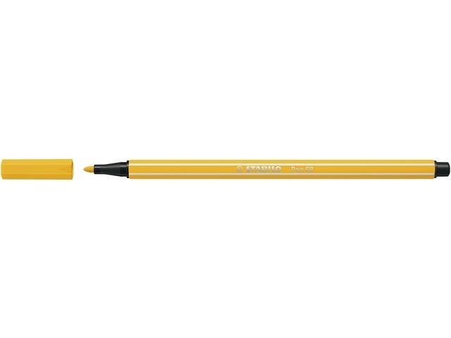 Viltstift STABILO Pen 68/44 M geel