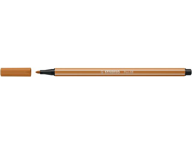 Viltstift STABILO Pen 68/89 M donker oker