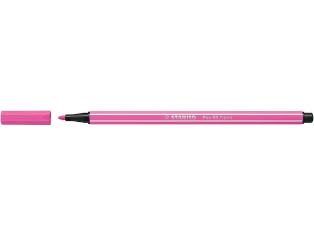 Viltstift STABILO Pen 68/056 M neon roze