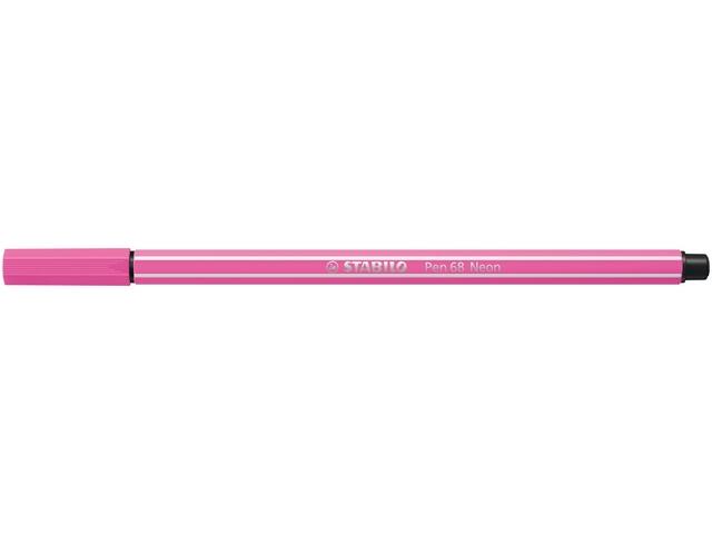 Viltstift STABILO Pen 68/056 M neon roze