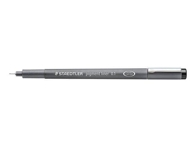 Fineliner Staedtler pigment 308 0.1mm zwart