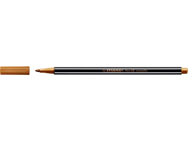 Viltstift STABILO Pen 68/820 M metallic koper