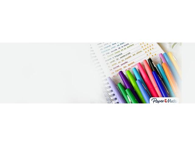 Fineliner Papermate Flair Original M valuep blauw