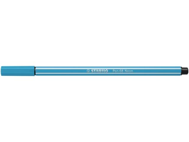 Viltstift STABILO Pen 68/031 M neon blauw