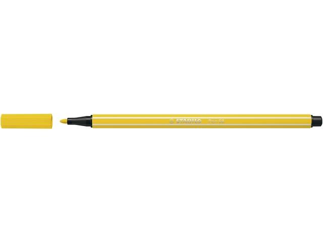 Viltstift STABILO Pen 68/24 M citroengeel
