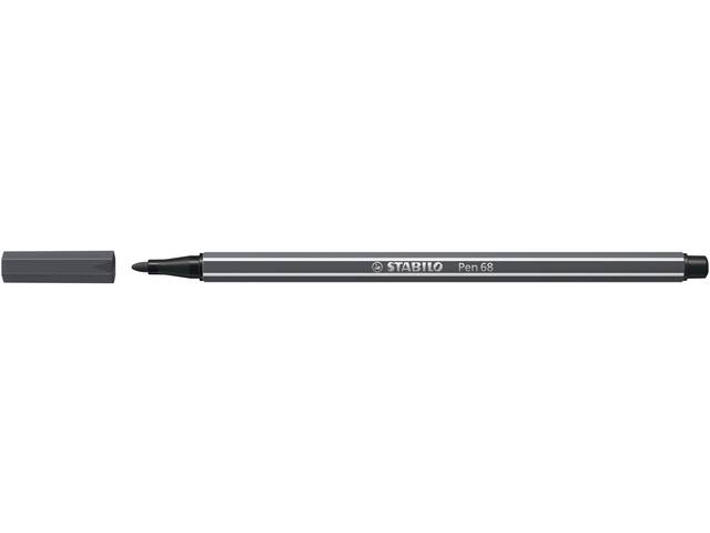 Viltstift STABILO Pen 68/97 M diepkoud grijs