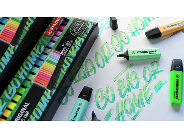 Markeerstift STABILO BOSS 70/33 groen