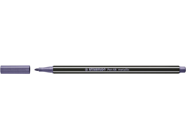 Viltstift STABILO Pen 68/855 M metallic lila